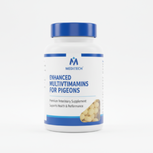 enhanced multivitamins for pigeons using meditech as a brand